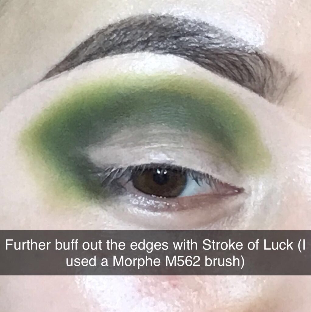 Green Cut Crease Eyeshadow Tutorial