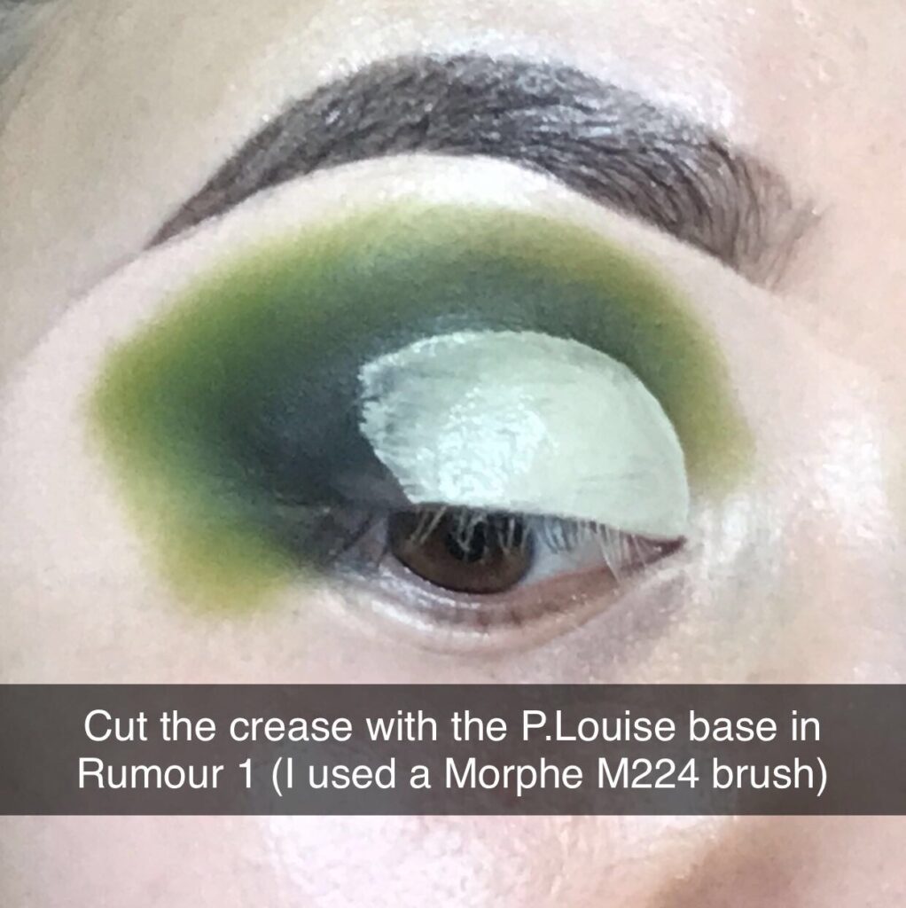 Green Cut Crease Eyeshadow Tutorial