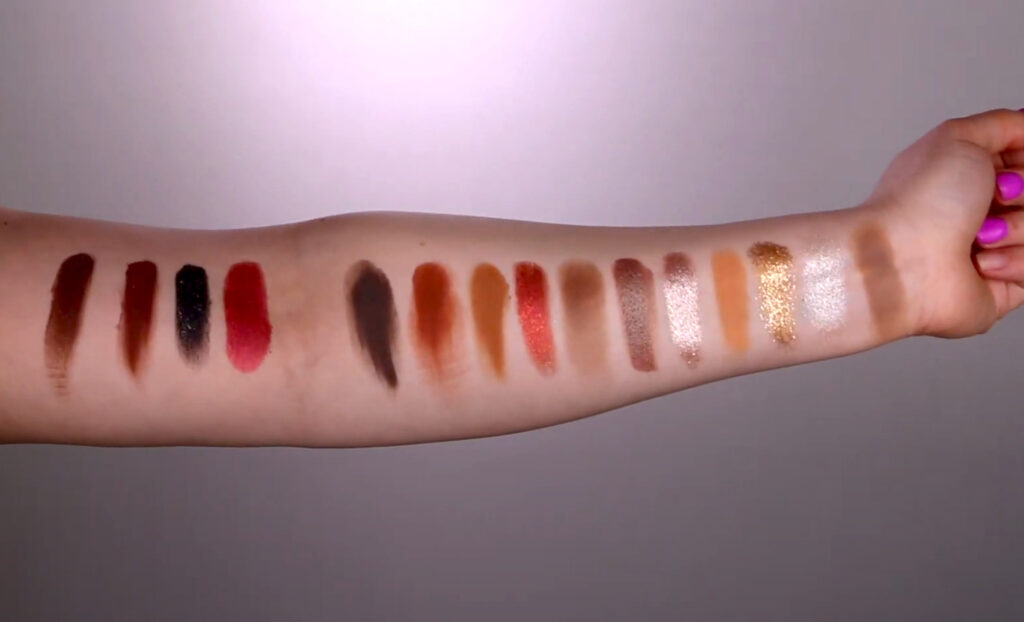 ColourPop Mulan Swatches