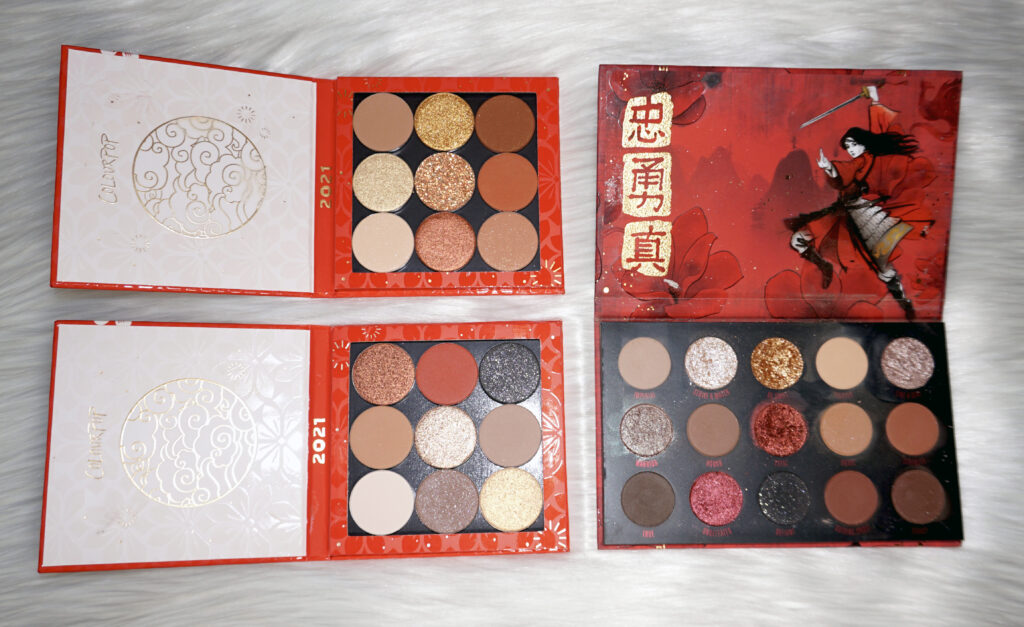 ColourPop Lunar New Year Vs Mulan Palette