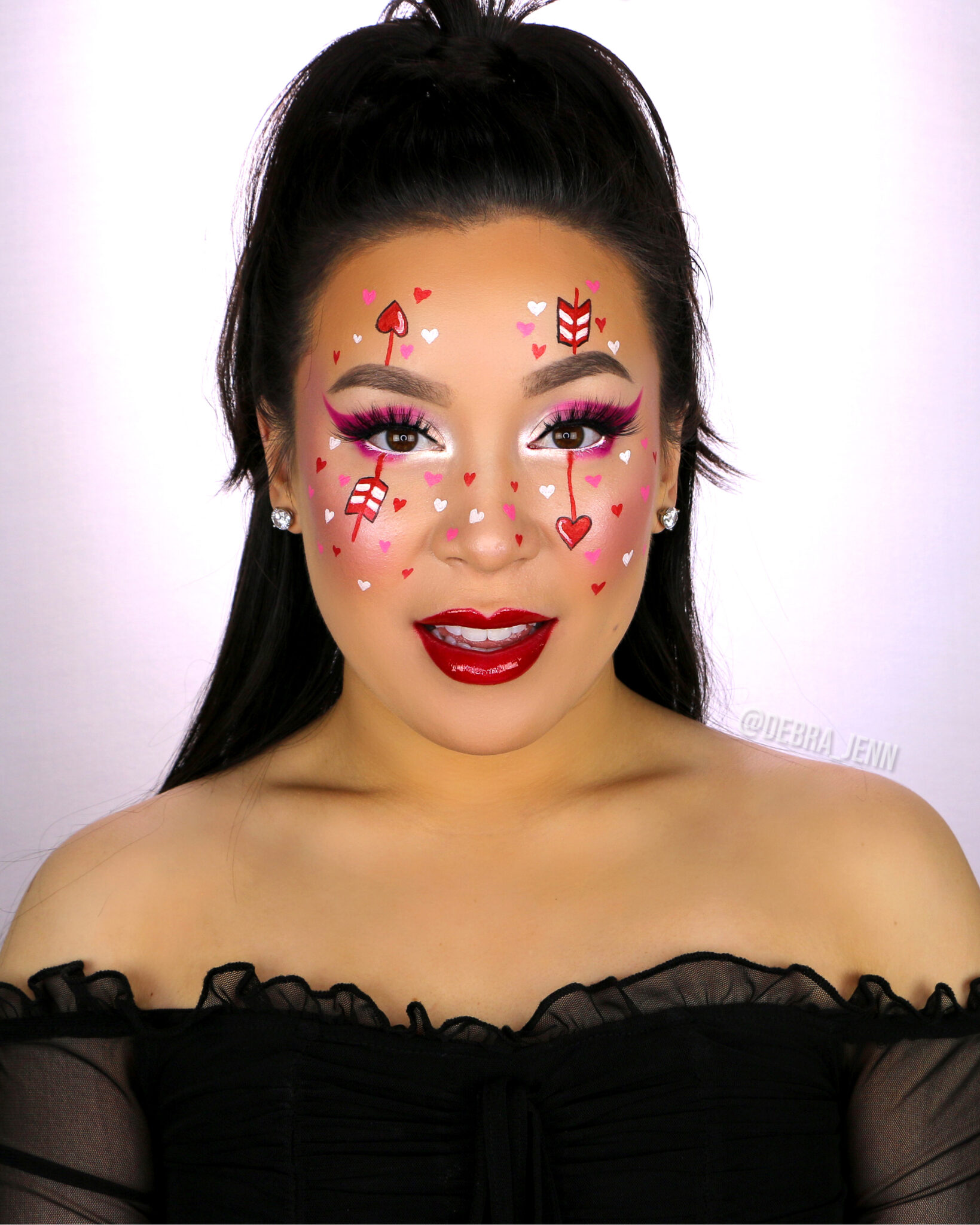 Valentines Day Makeup Looks: Wear Your Heart On Your Face - Debra Jenn