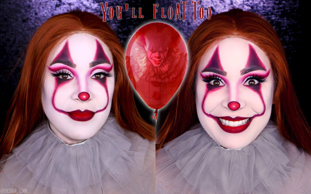 creepy clown makeup tutorial