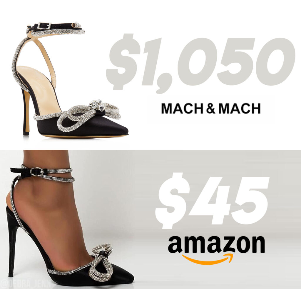 mach and mach bow heels dupe