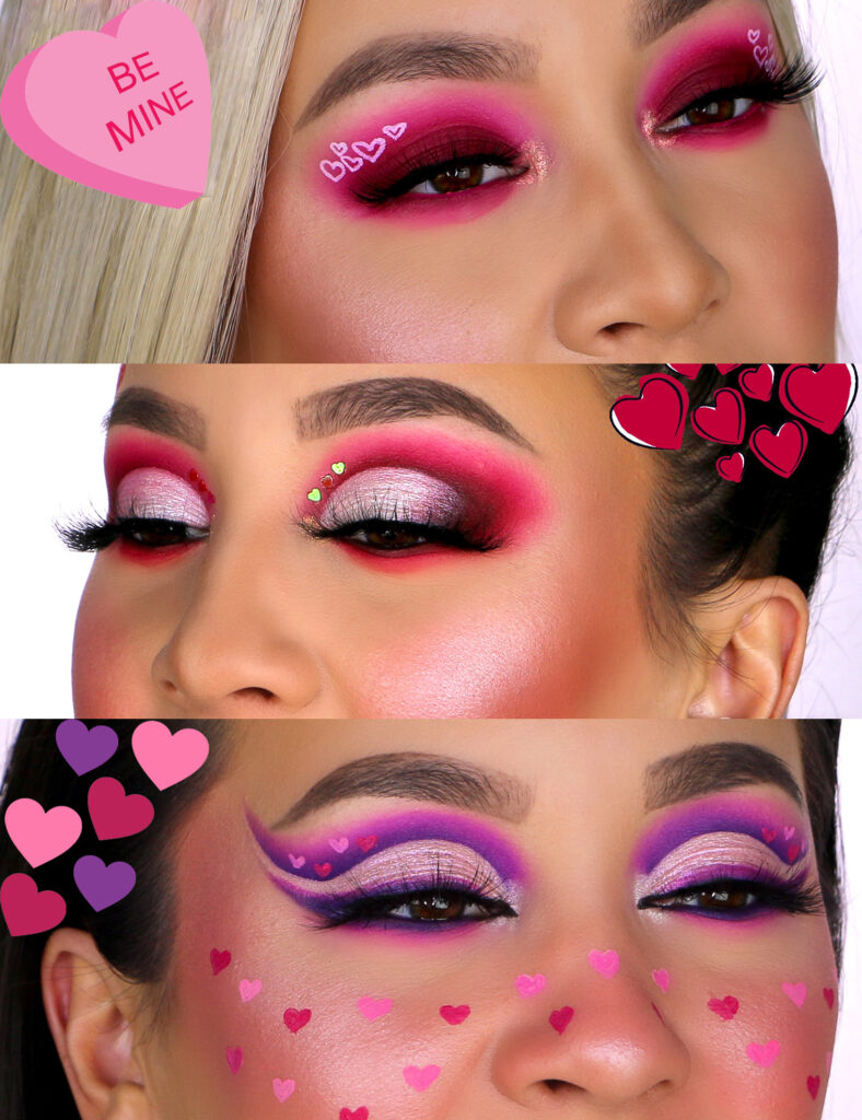 Valentine's Day Eyeshadow What's Red, & All Over?