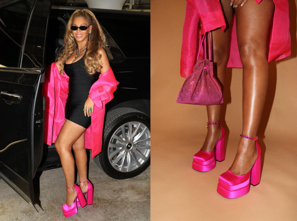 Beyonce Versace Shoes